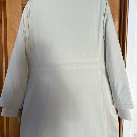 Michael Kors Women's Faux-Fur-Trim Anorak Raincoat - Picture 7 of 9